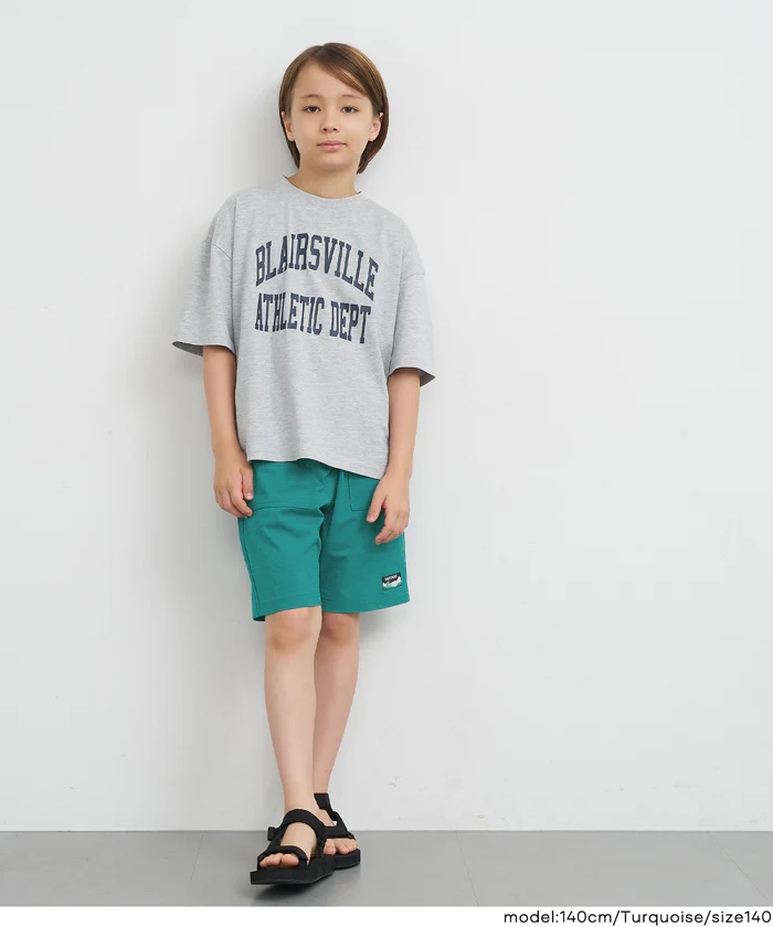ロゴネームハーフパンツ キッズ メール便不可 - Image 10