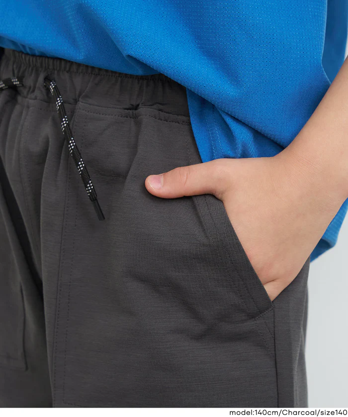 ロゴネームハーフパンツ キッズ メール便不可 - Image 5