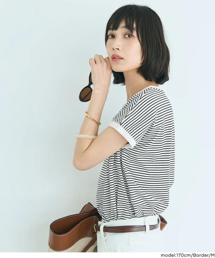 COTTON from the U.S.フレンチスリーブTシャツ レディース メール便不可 - Image 4