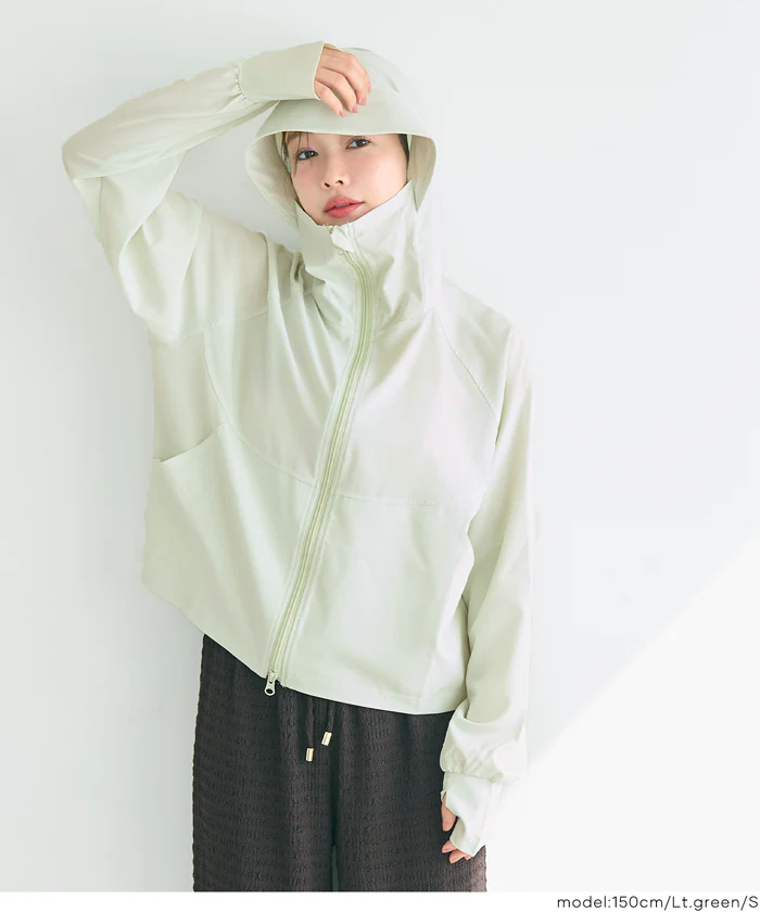 UVカットドルマンパーカー レディース メール便不可 - Image 20