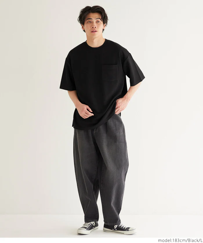 WEB限定セール★1490円→790円 エンボスポケットTee メンズ メール便不可 - Image 2