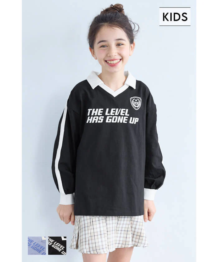 セール★1490円→550円ゲームプリントポロカラーTシャツ キッズ メール便不可