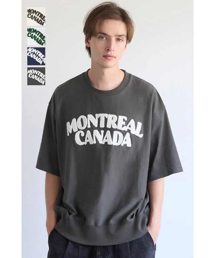 サガラカレッジスウェットTシャツ メンズ レディース メール便不可