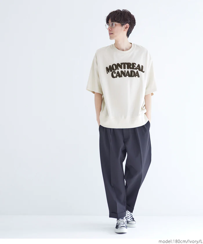 サガラカレッジスウェットTシャツ メンズ レディース メール便不可 - Image 6