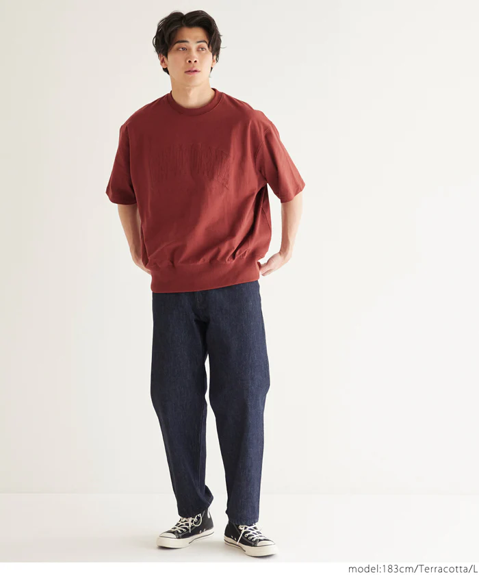 セール★1990円→1690円 アーチロゴ刺繍スウェットT メンズ メール便不可 - Image 10