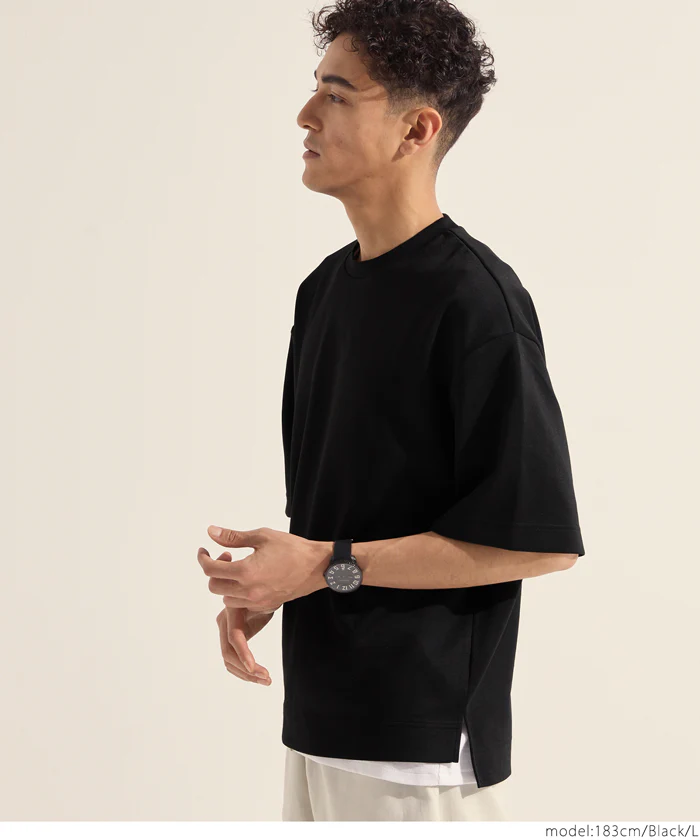 セール★1690円→1290円 ストレッチダンボールTシャツ メンズ メール便不可 - Image 3