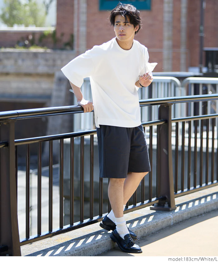 セール★1690円→1290円 ストレッチダンボールTシャツ メンズ メール便不可 - Image 9
