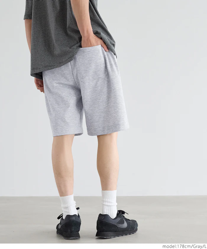 ストレッチダンボールニットショートパンツ メンズ メール便不可 - Image 14