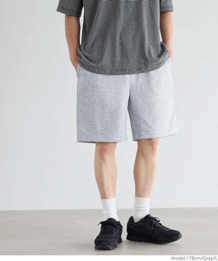 ストレッチダンボールニットショートパンツ メンズ メール便不可 - Image 15