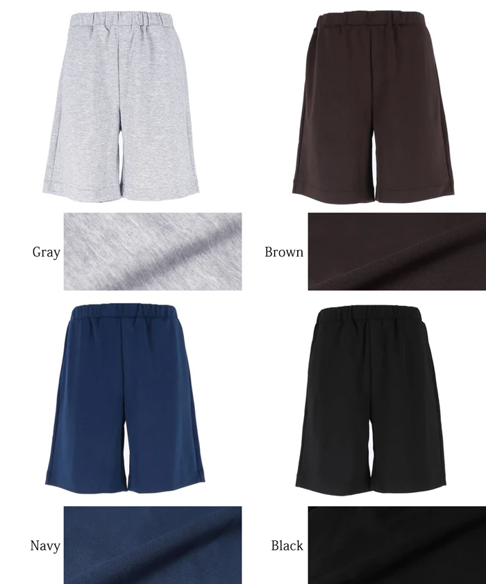 ストレッチダンボールニットショートパンツ メンズ メール便不可 - Image 21