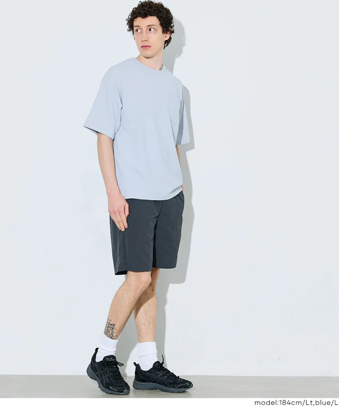 セール★1490円→1290円エンボスポケットTシャツ メンズ メール便不可 - Image 11