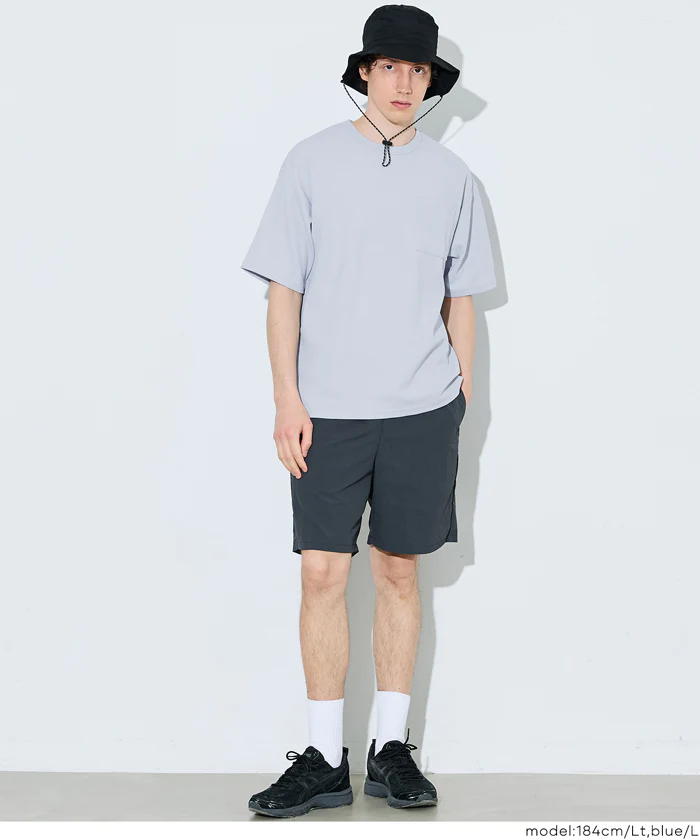 セール★1490円→1290円エンボスポケットTシャツ メンズ メール便不可 - Image 12