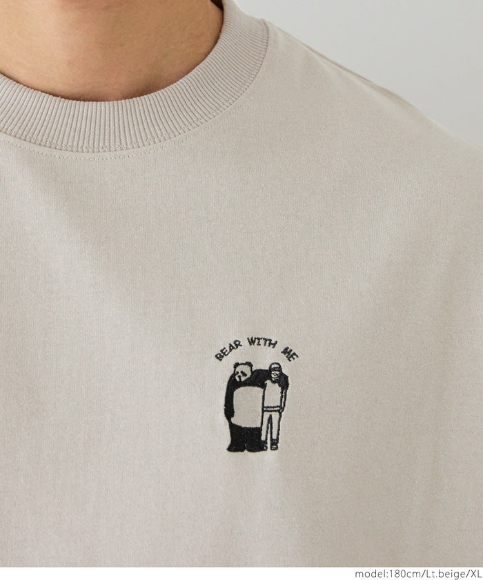 ワンポイント刺繍Tシャツ メンズ レディース メール便不可 - Image 7