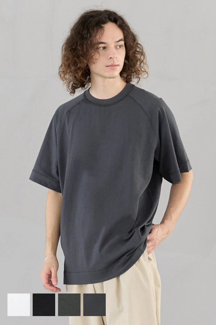 OE天竺ステッチTシャツ メンズ メール便不可