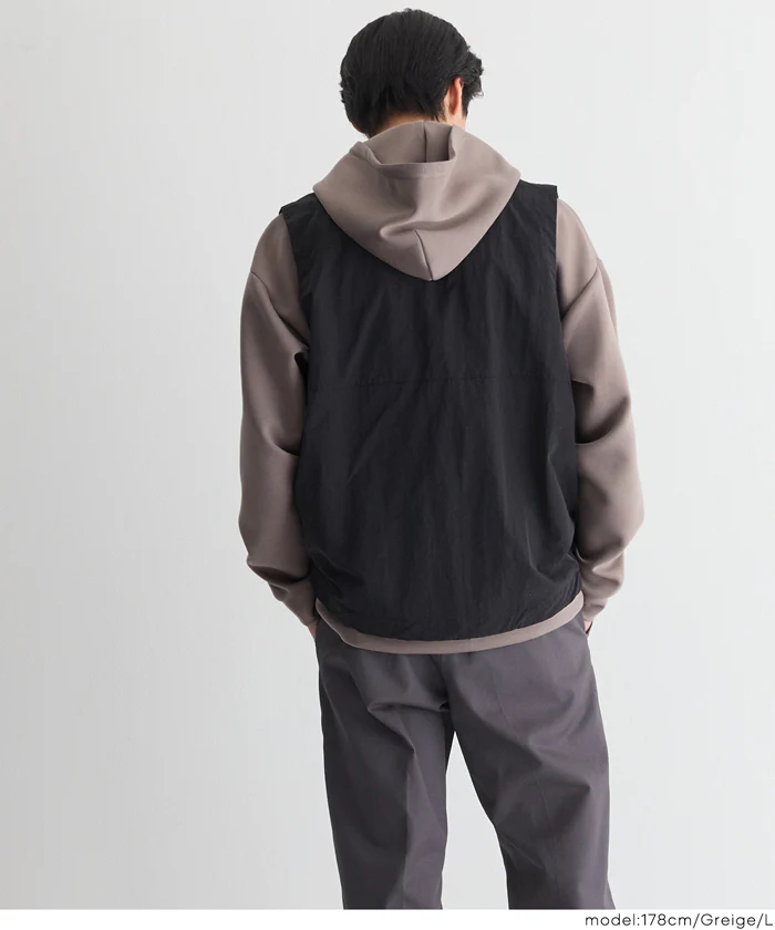 ソフトジャージーワイドプルパーカー メンズ レディース メール便不可 - Image 10