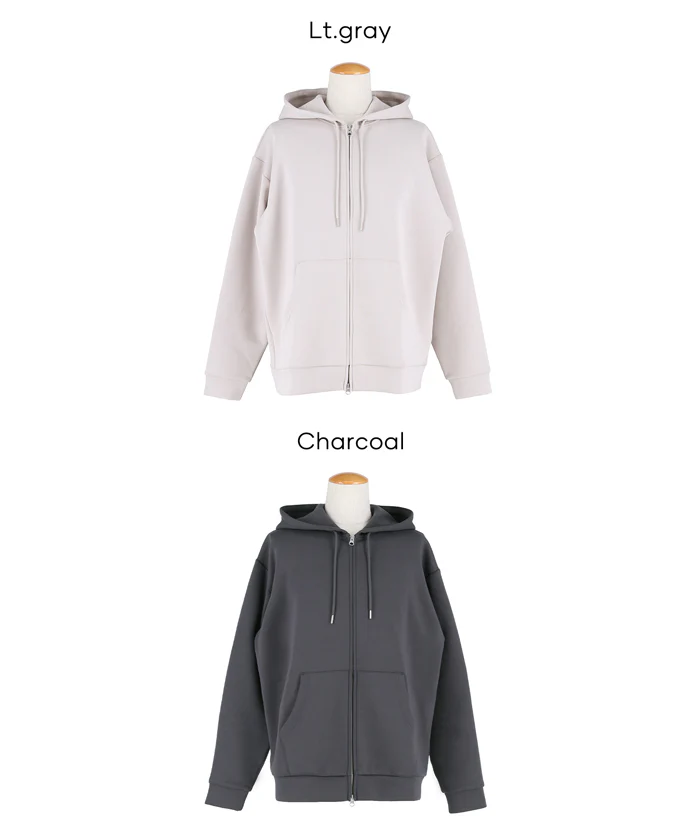 ソフトジャージーワイドZIPパーカー メンズ レディース メール便不可 - Image 16