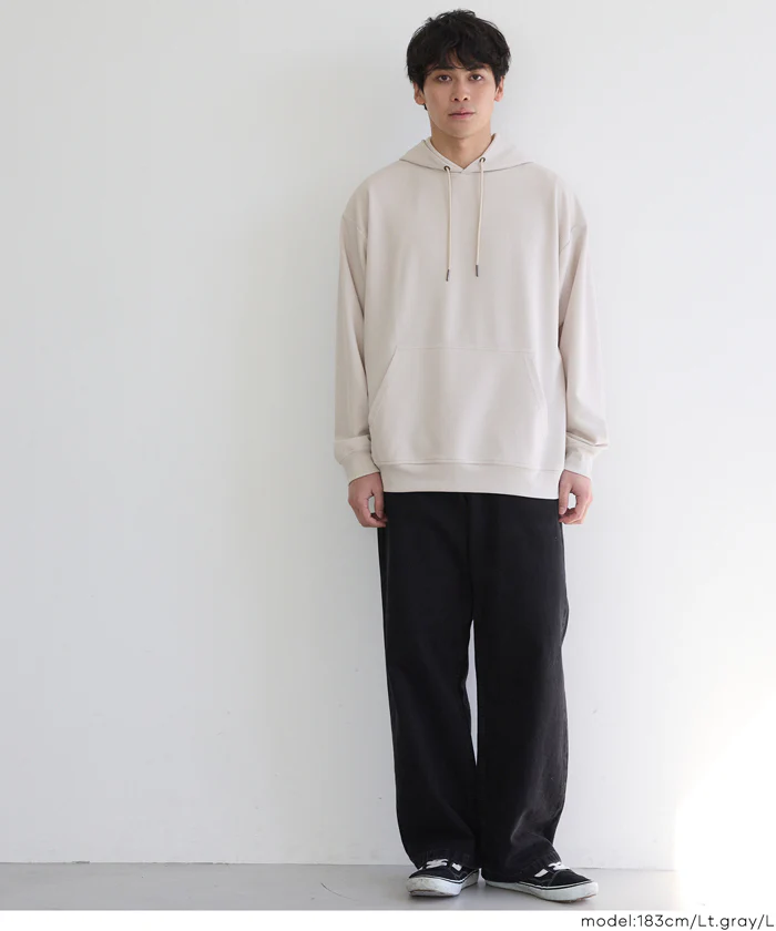 エンボスワイドプルパーカー メンズ メール便不可 - Image 10