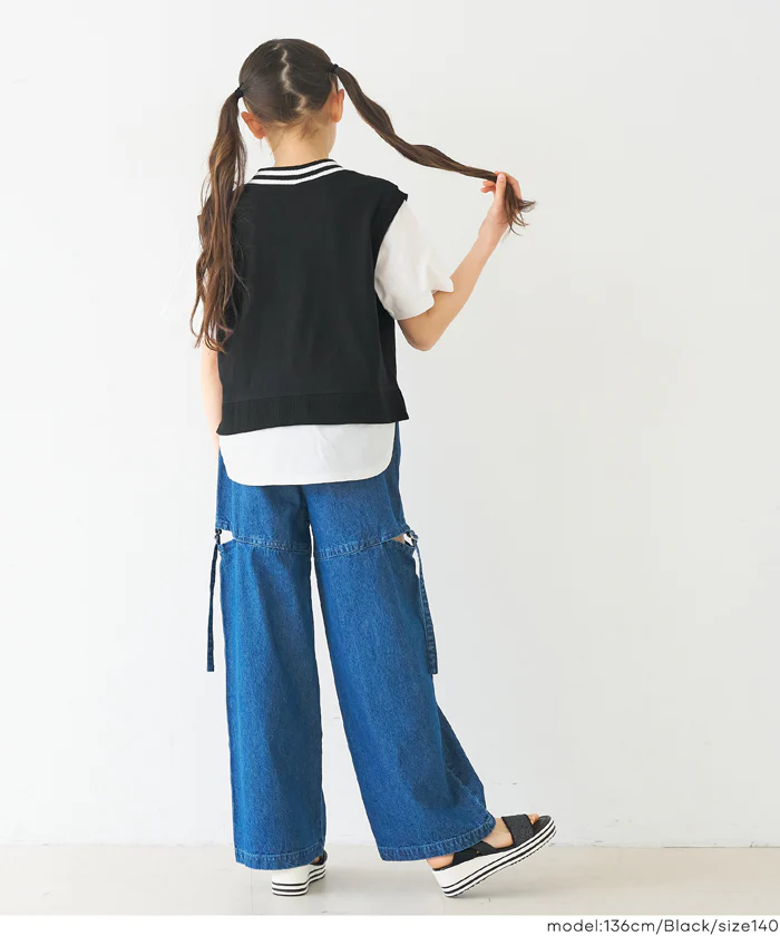 ベストレイヤードTシャツ キッズ メール便不可 - Image 4