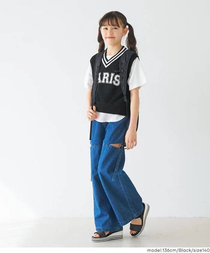 ベストレイヤードTシャツ キッズ メール便不可 - Image 7