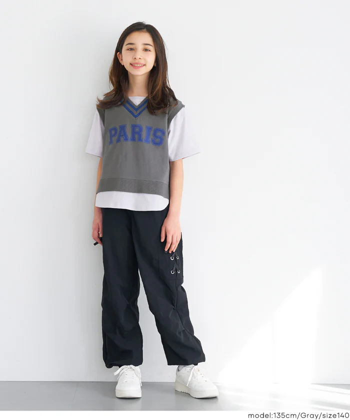 ベストレイヤードTシャツ キッズ メール便不可 - Image 8